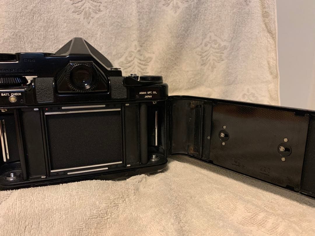 PENTAX 67 レンズ105mm木製グリップ付