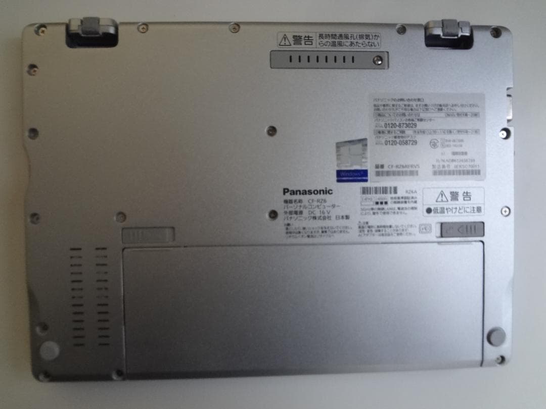 Let's note CF-RZ6 高解像度 SSD128(新品) MEM8
