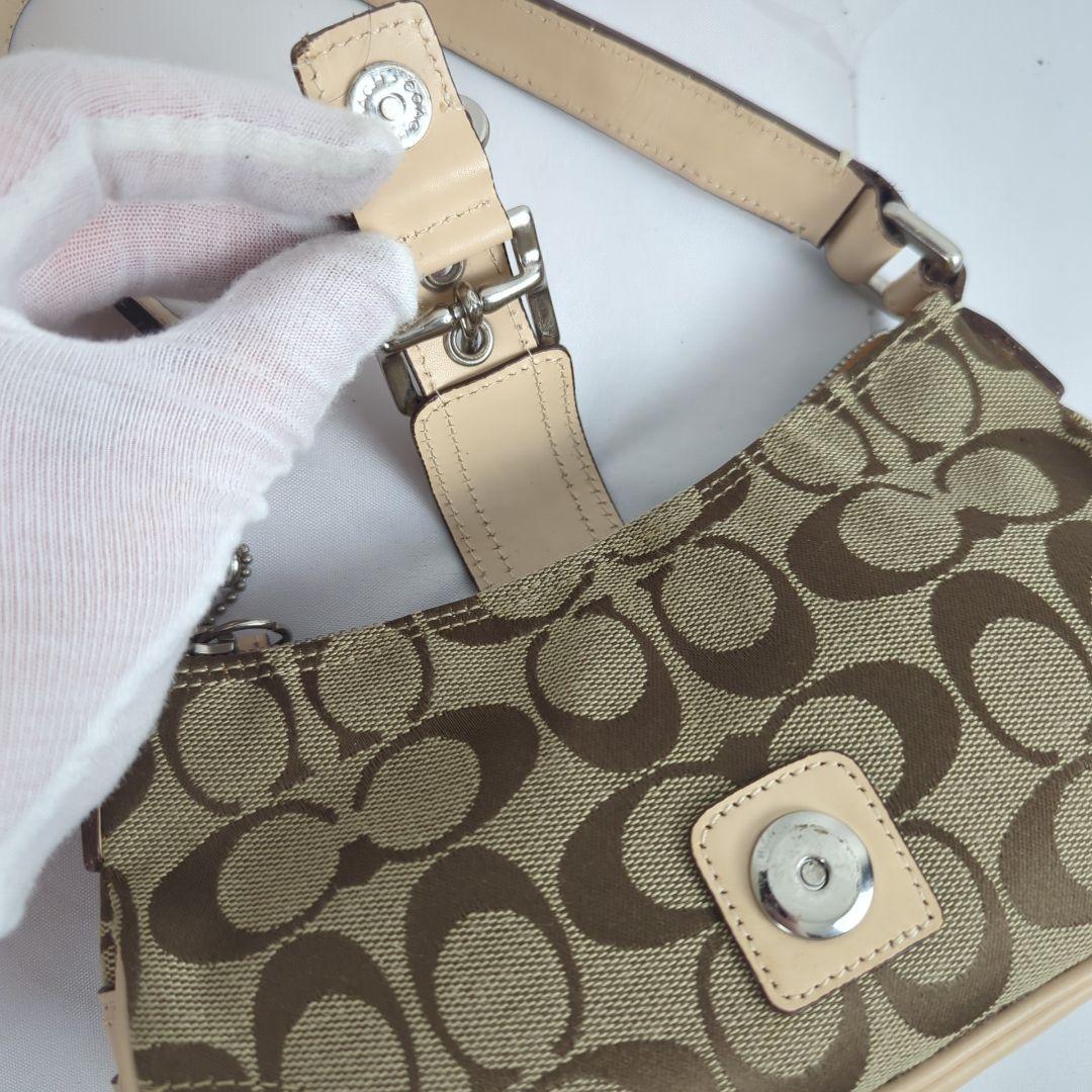 COACH コーチ ホーボー アクセサリーポーチ ミニハンドバッグ