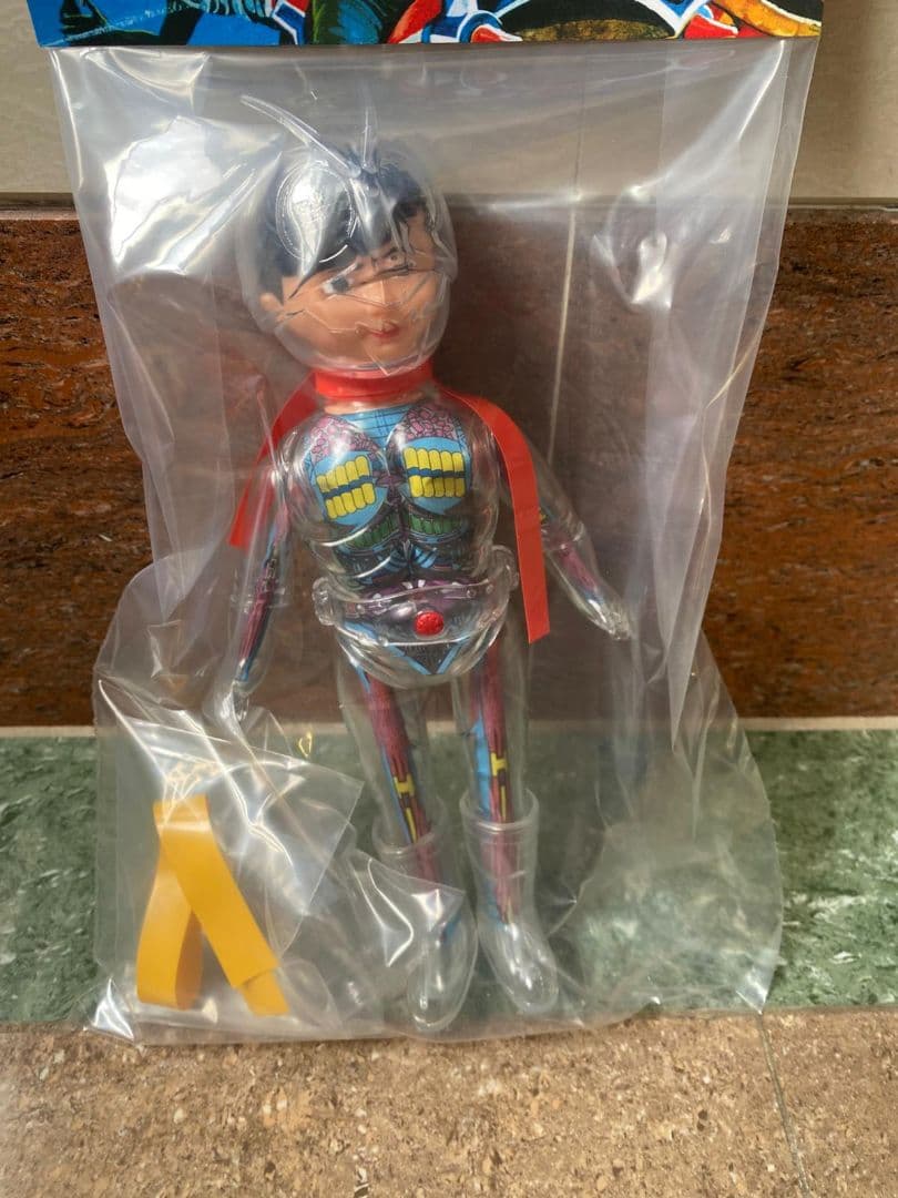 りゅう仮面ライダー 改造人間 仮面ライダー スケルトン クリア 25cm