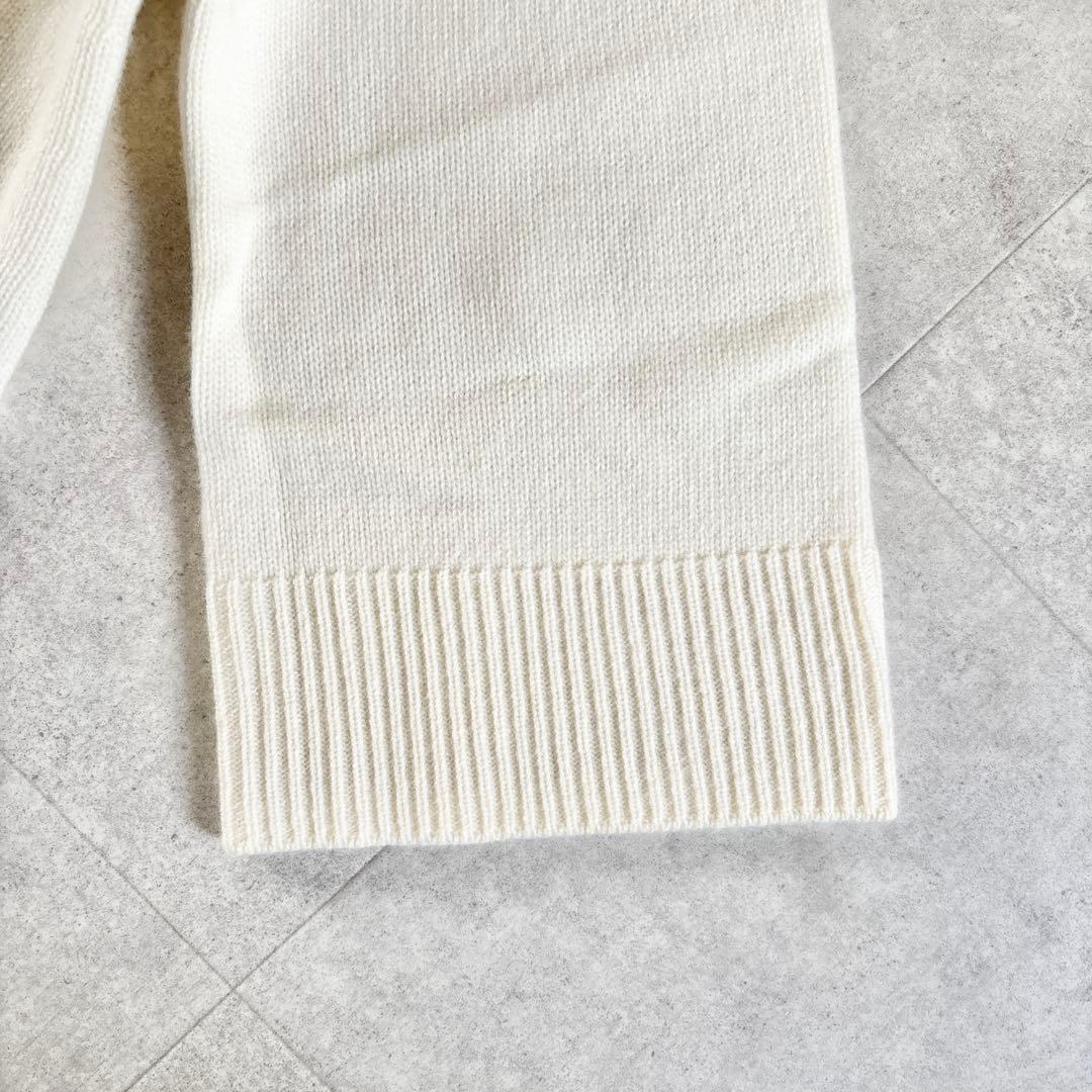 新品未使用タグ付✨2,9万 セオリー タートルネックカシミヤニット S ホワイト