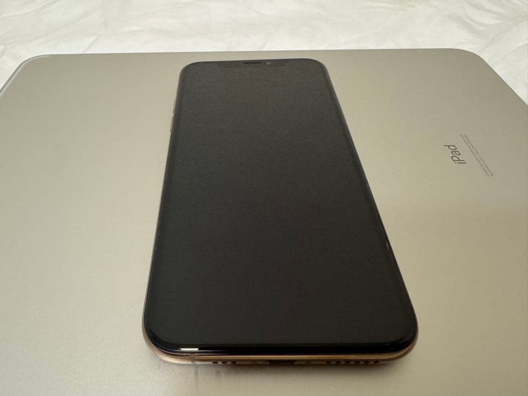 猫*様 iPhone xs gold 64gb