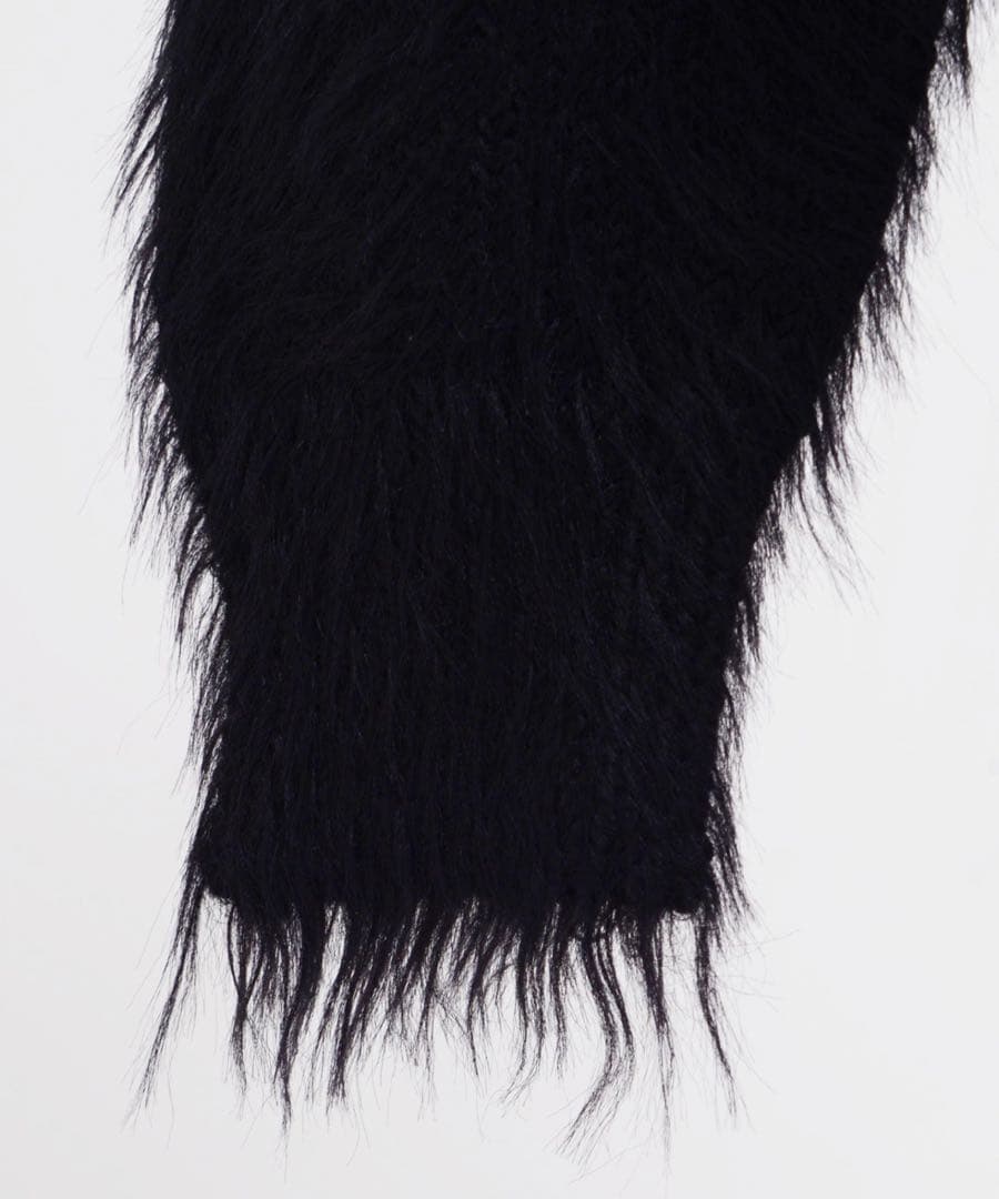 【 REFLEM 】 レフレム ロゴリベットフェザーヤーンPOニットプルオーバー