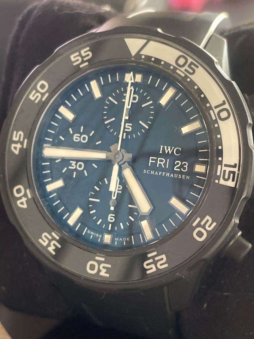 IWC TRIBUTE TO クロノグラフ