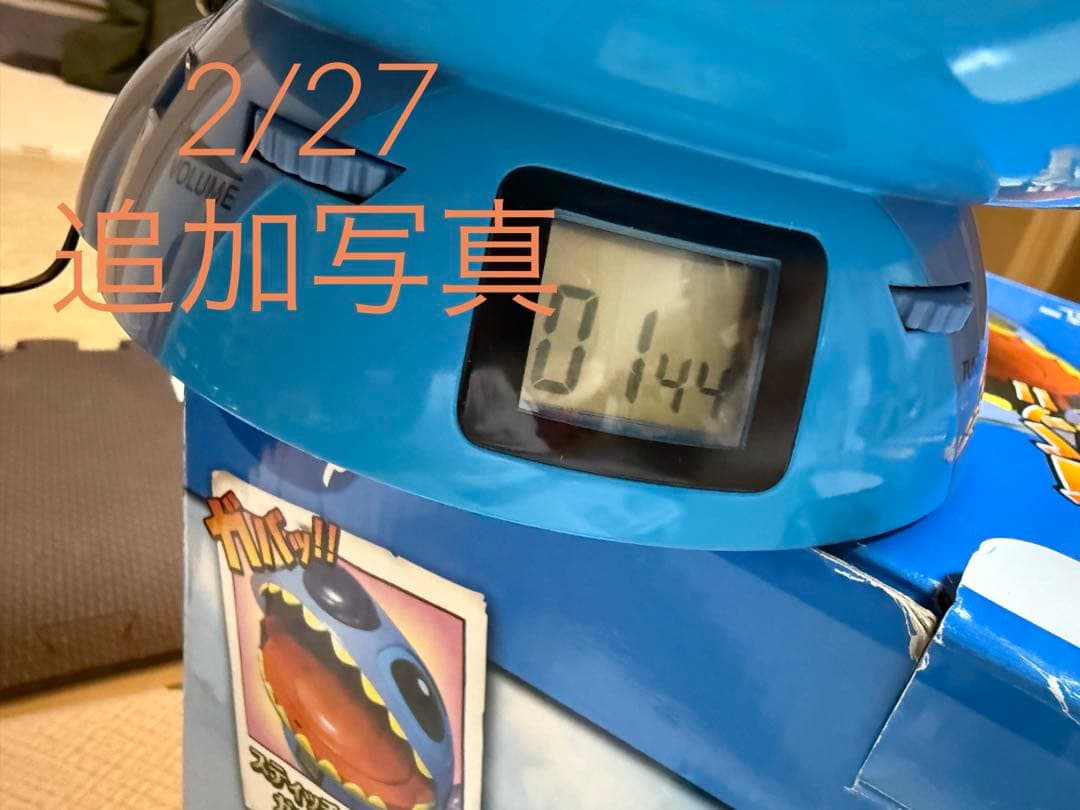 スティッチ ラジオ/CDプレイヤー　ディズニー