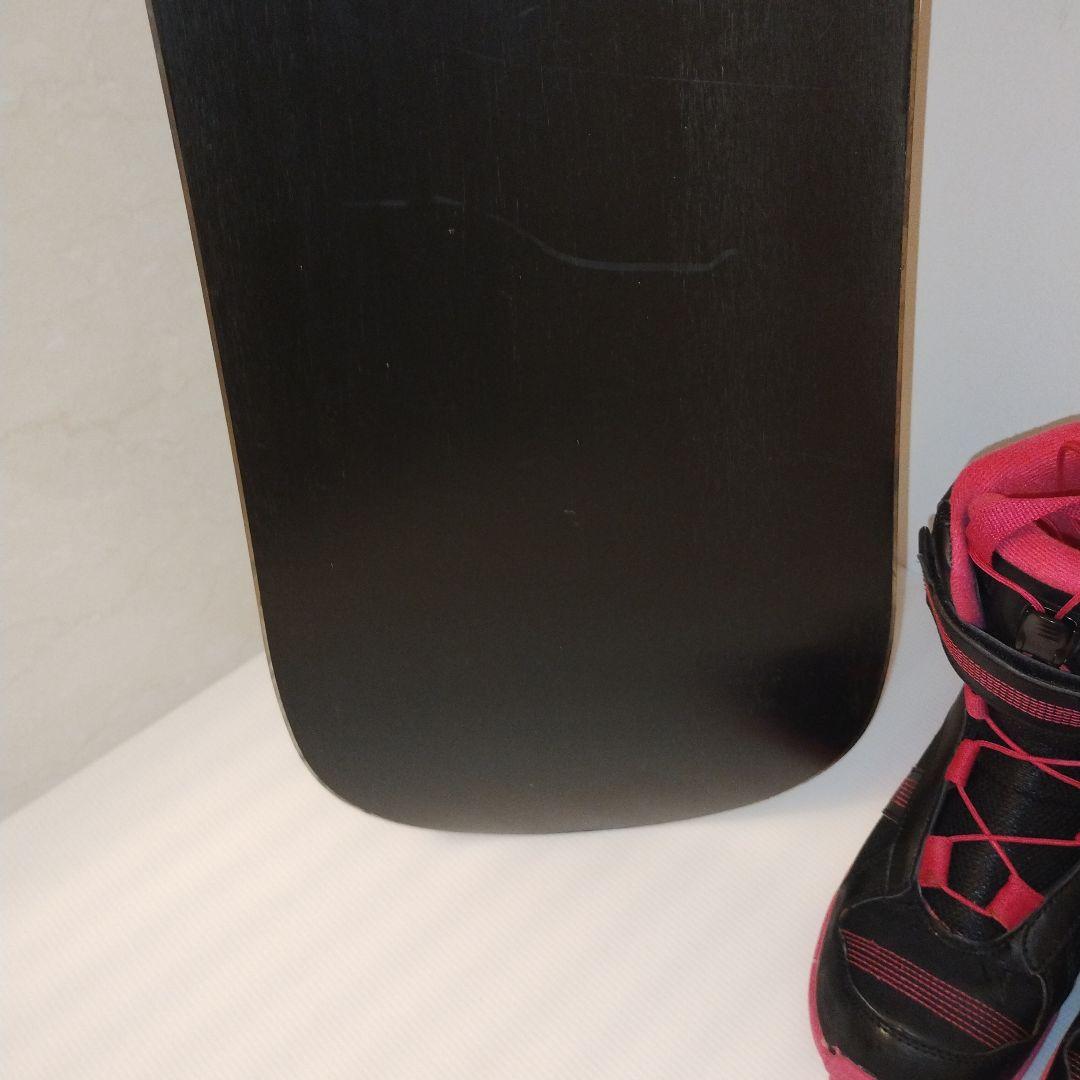 【美品】スノーボード３点セット　ジュニア向け　１３０cm 　２4cm