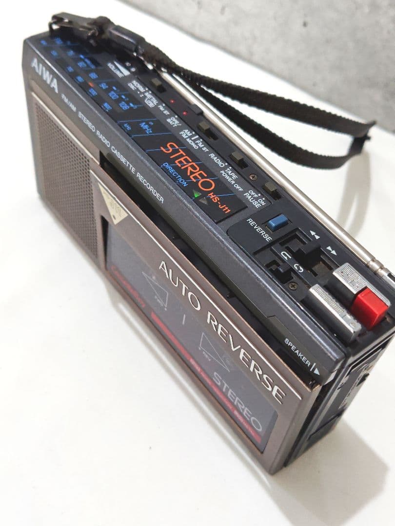 2052 AIWA　ステレオラジカセ　HS-J11　ジャンク品
