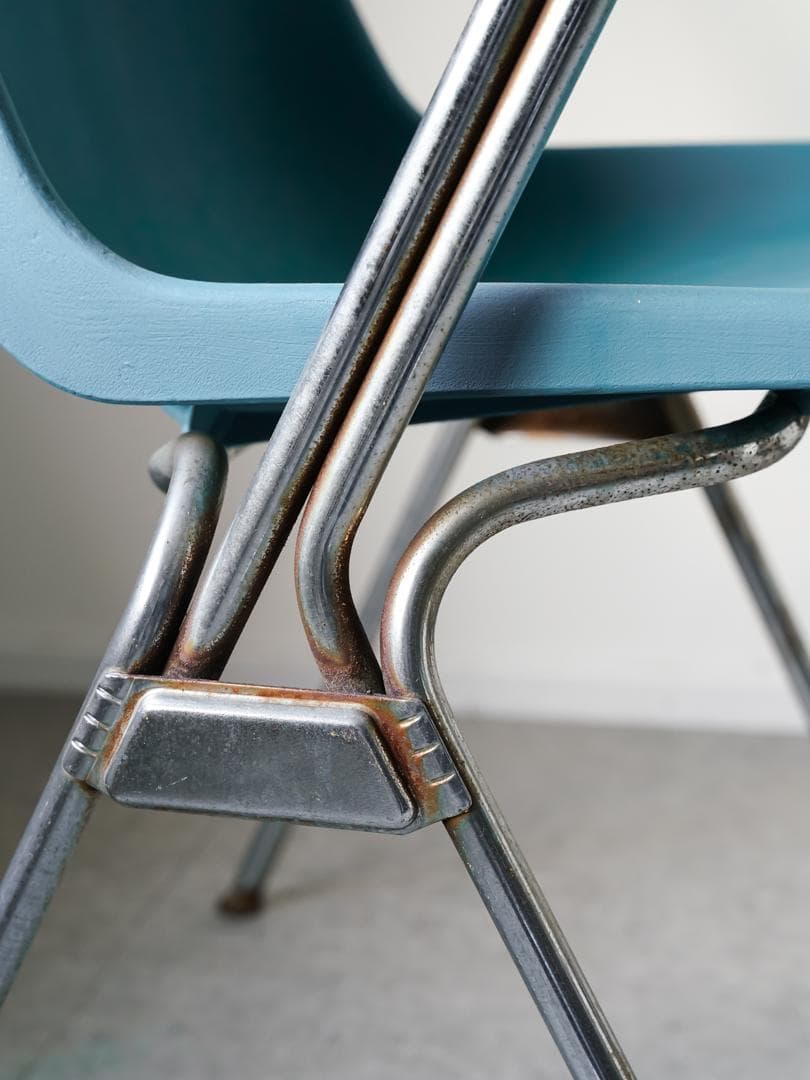 60-70's \"KRUEGER\" スクールベース チェア ミッドセンチュリー