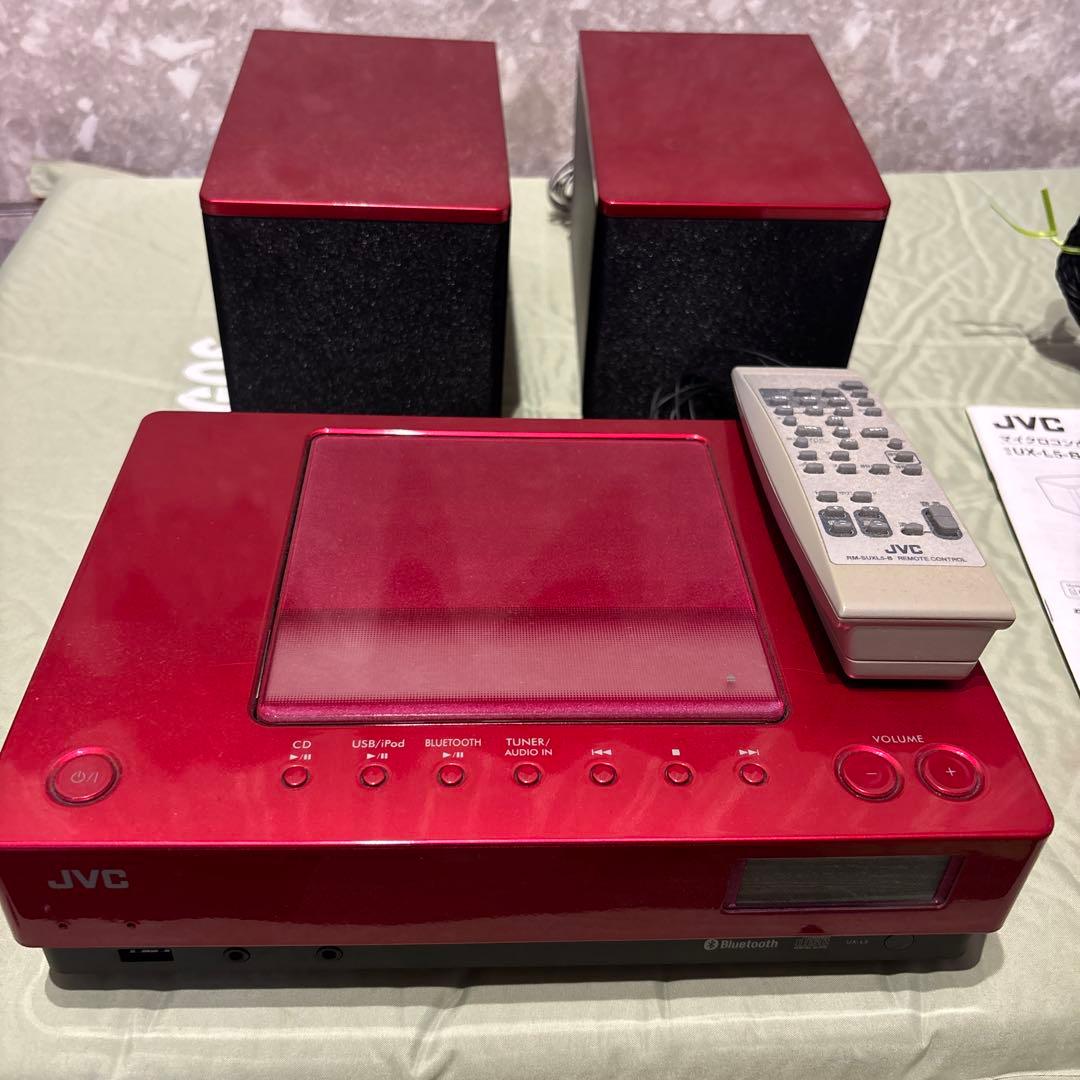 JVC UX-L5-B/UX-L5-R/UX-L5-W ミニコンポ
