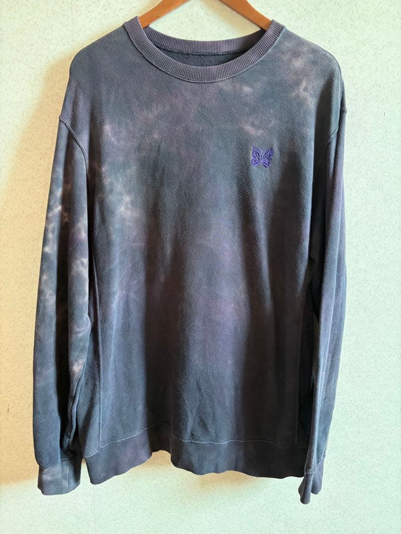 Needles タイダイ トレーナー Sサイズ パープル