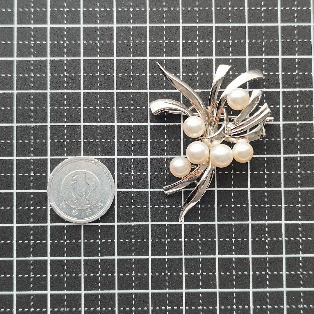 ミキモト真珠島　ブローチ・ペンダントトップ　2way　パール6.0〜7.0mm
