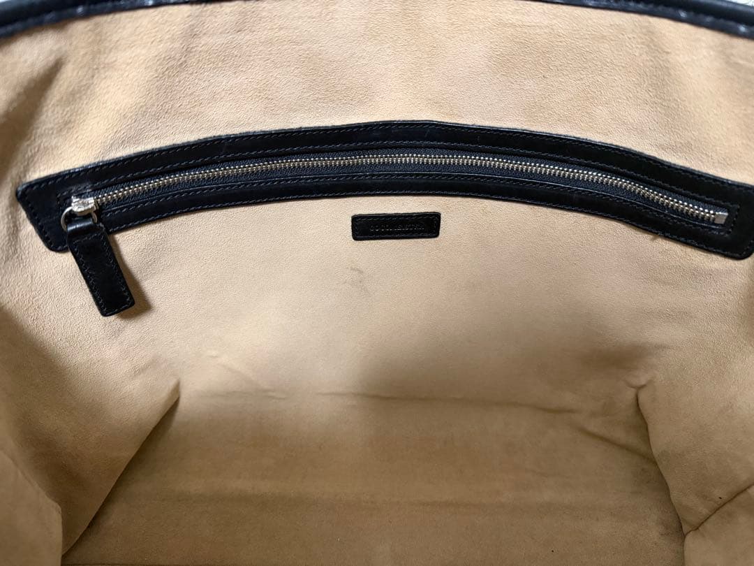 [美品]ココマイスター　マットーネビジネストート　オールドブラック　購入一年以内