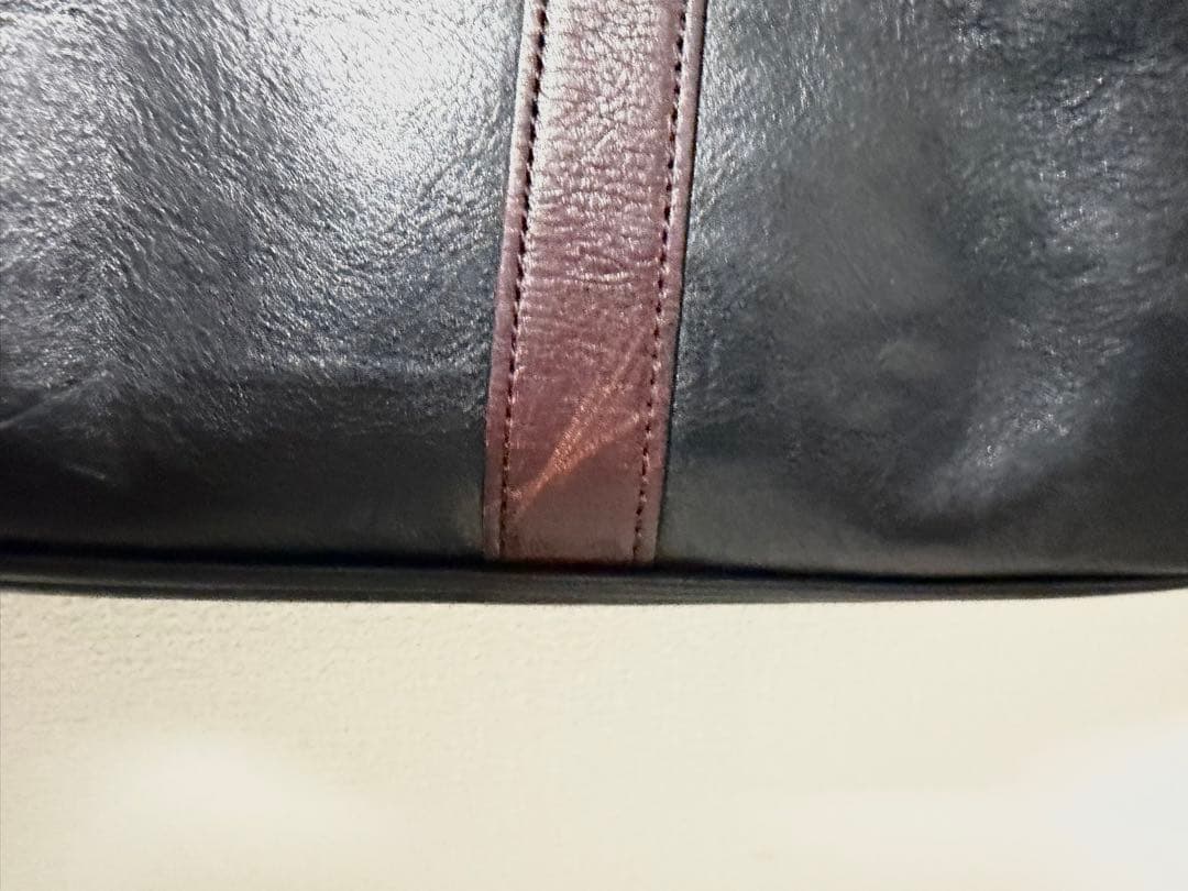 [美品]ココマイスター　マットーネビジネストート　オールドブラック　購入一年以内