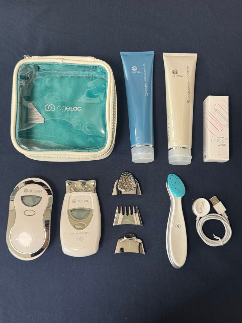 【超お得7点セット‼︎】NU SKIN 美顔器ガルバフェイス ボディ ブースト