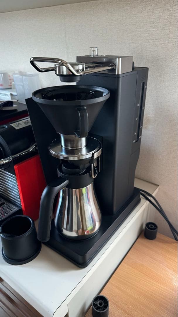 【美品】BALMUDA The Brew コーヒーメーカー 黒 ステンレス