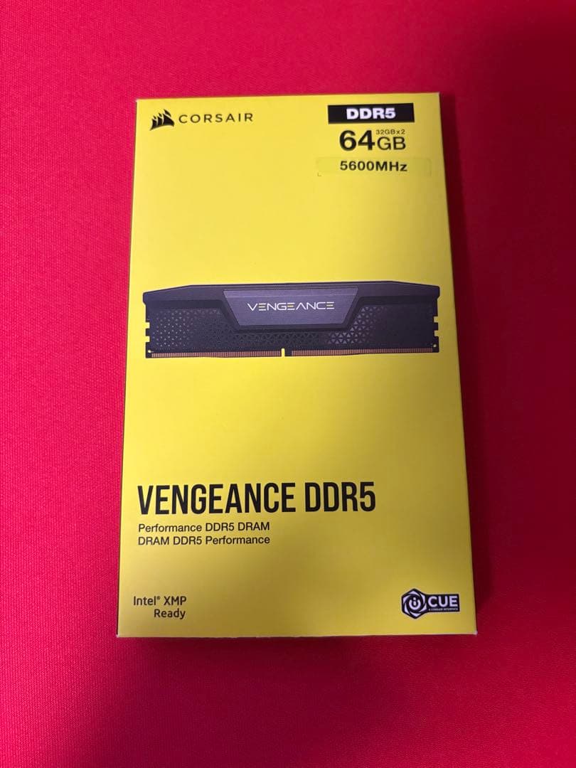 メモリー CORSAIR VENGEANCE DDR5 64GB