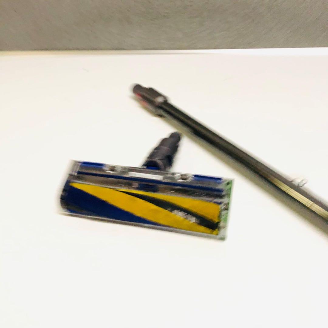 ダイソンSV20 v12 Detected 純正ダブルソフトローラーヘッド動作品