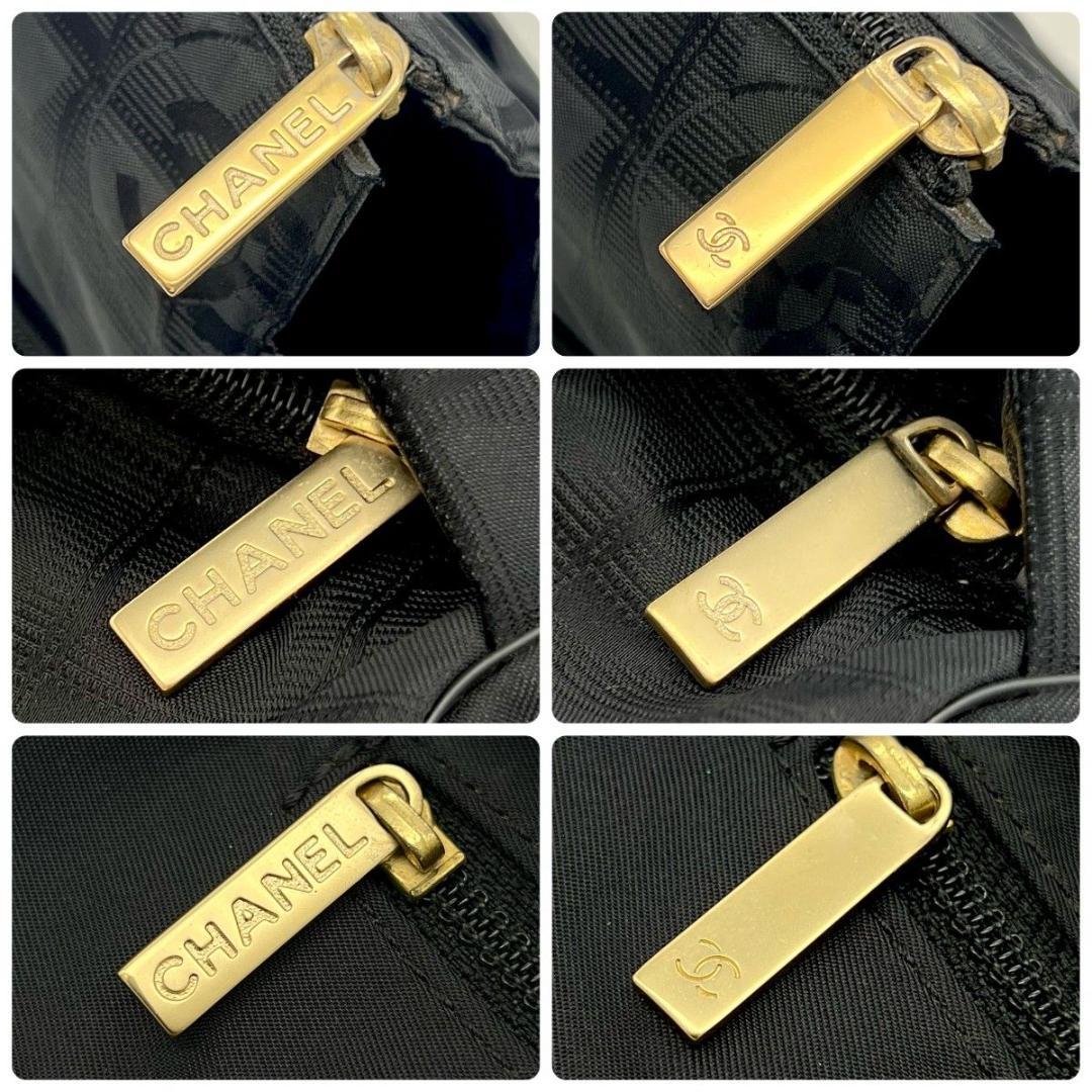 【Gカード付】 シャネル ニュートラベルライン ハンドボストン ブラック ココ