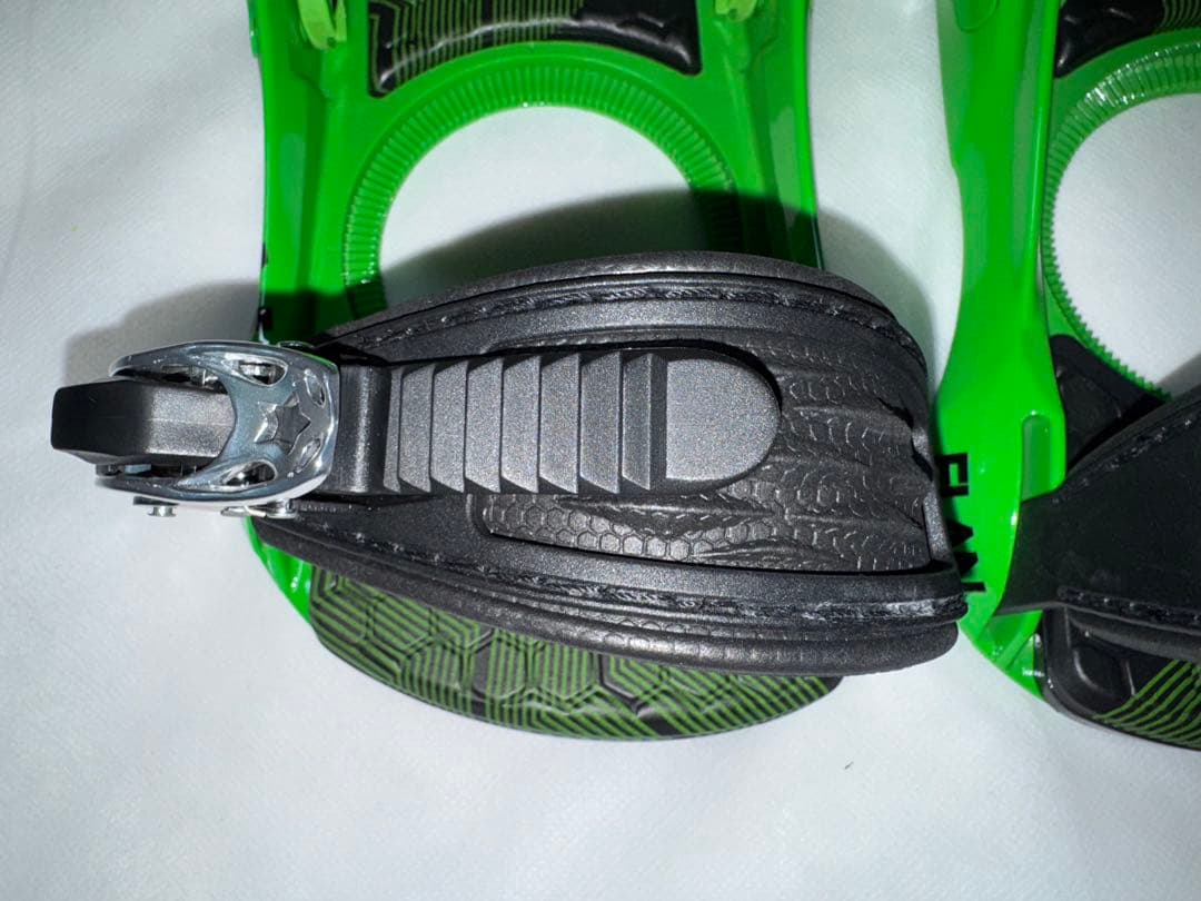 未使用 ELAN スノーボード バインディング XENON S/M グリーン