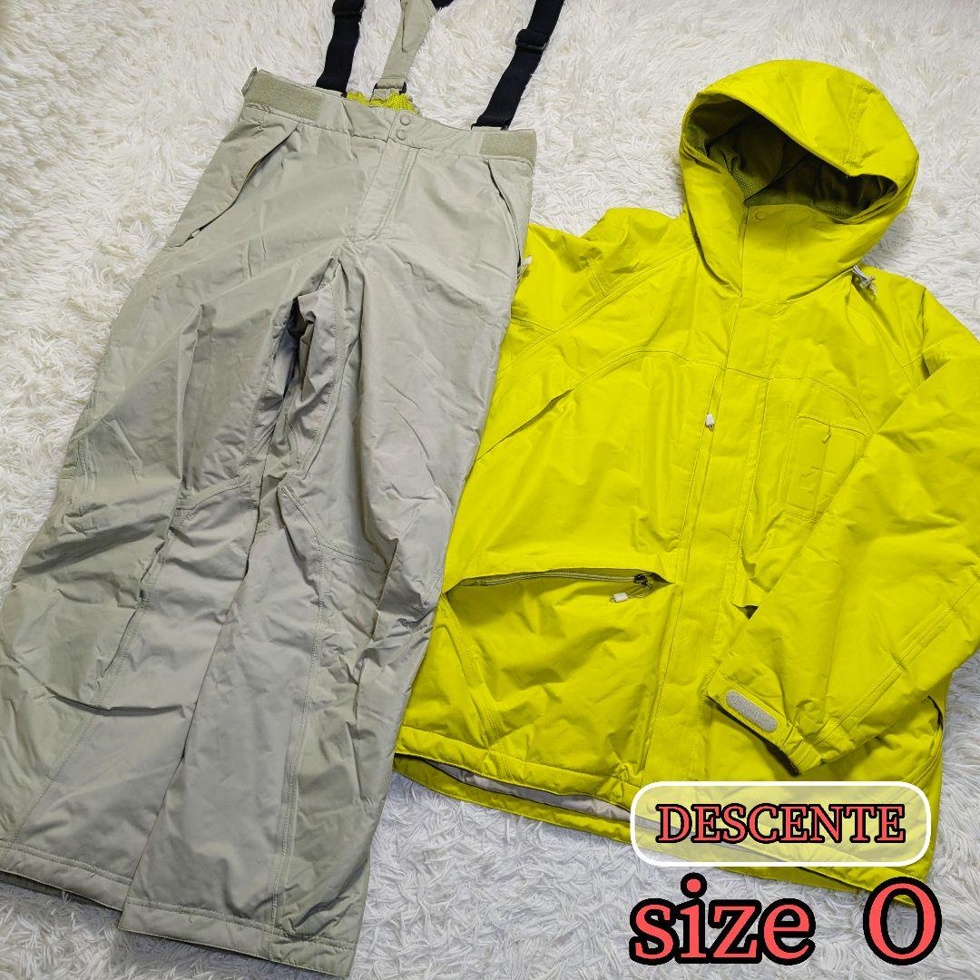 【DESCENTE✨O XL】スキー スノー スノボ ウェア セットアップ 上下