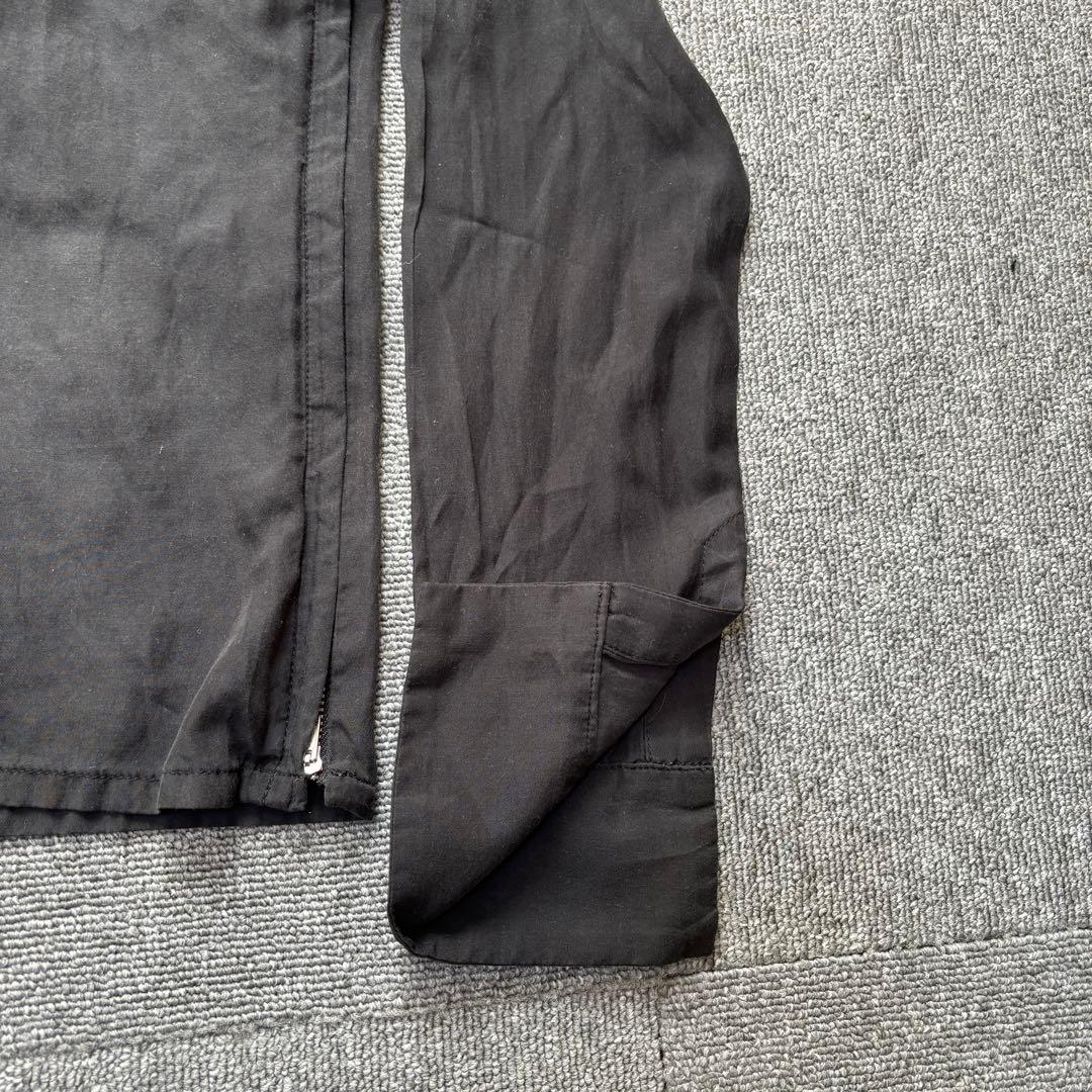 Yohji yamamoto 80s 90s アーカイブ シルク セーラーシャツ