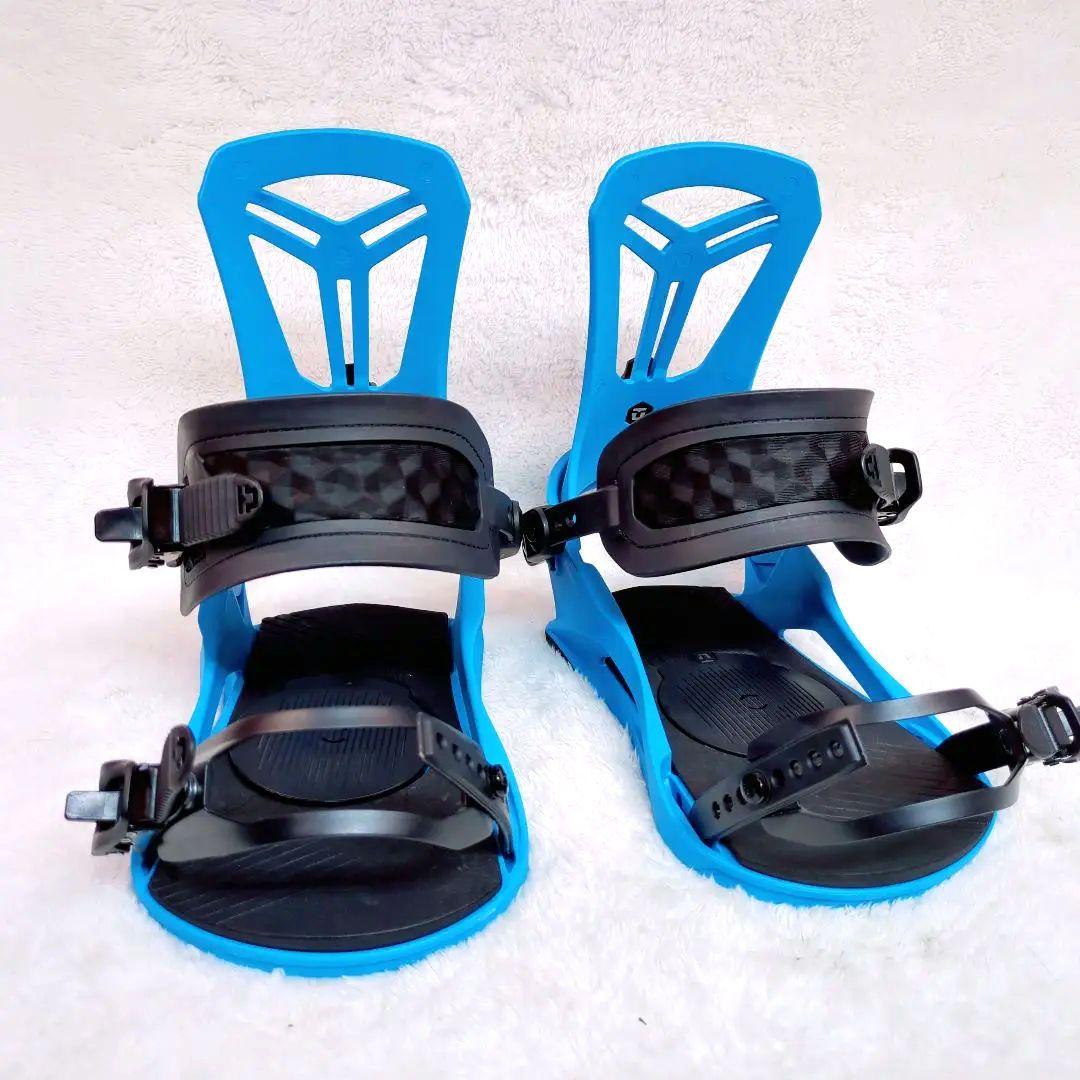 UNION FLITE PRO Mサイズ 青 スノーボード バインディング