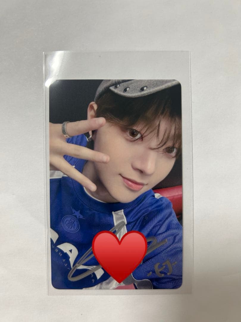 &TEAM weverseラキドロ 直筆サインウィジュ EJ