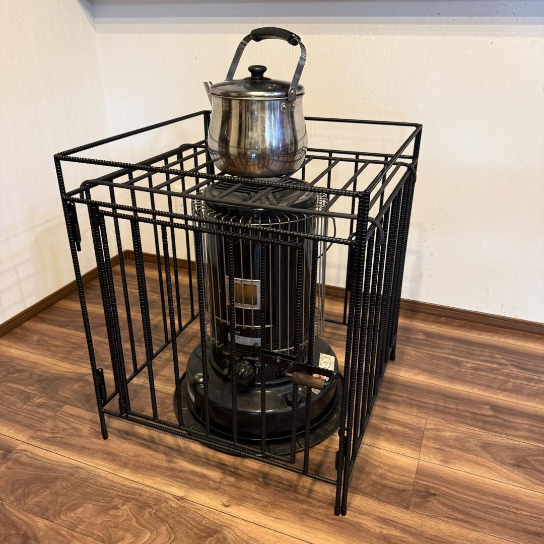 m*a様 トヨトミ対流型石油ストーブ KS-67H対応 ストーブガード異形鉄筋無