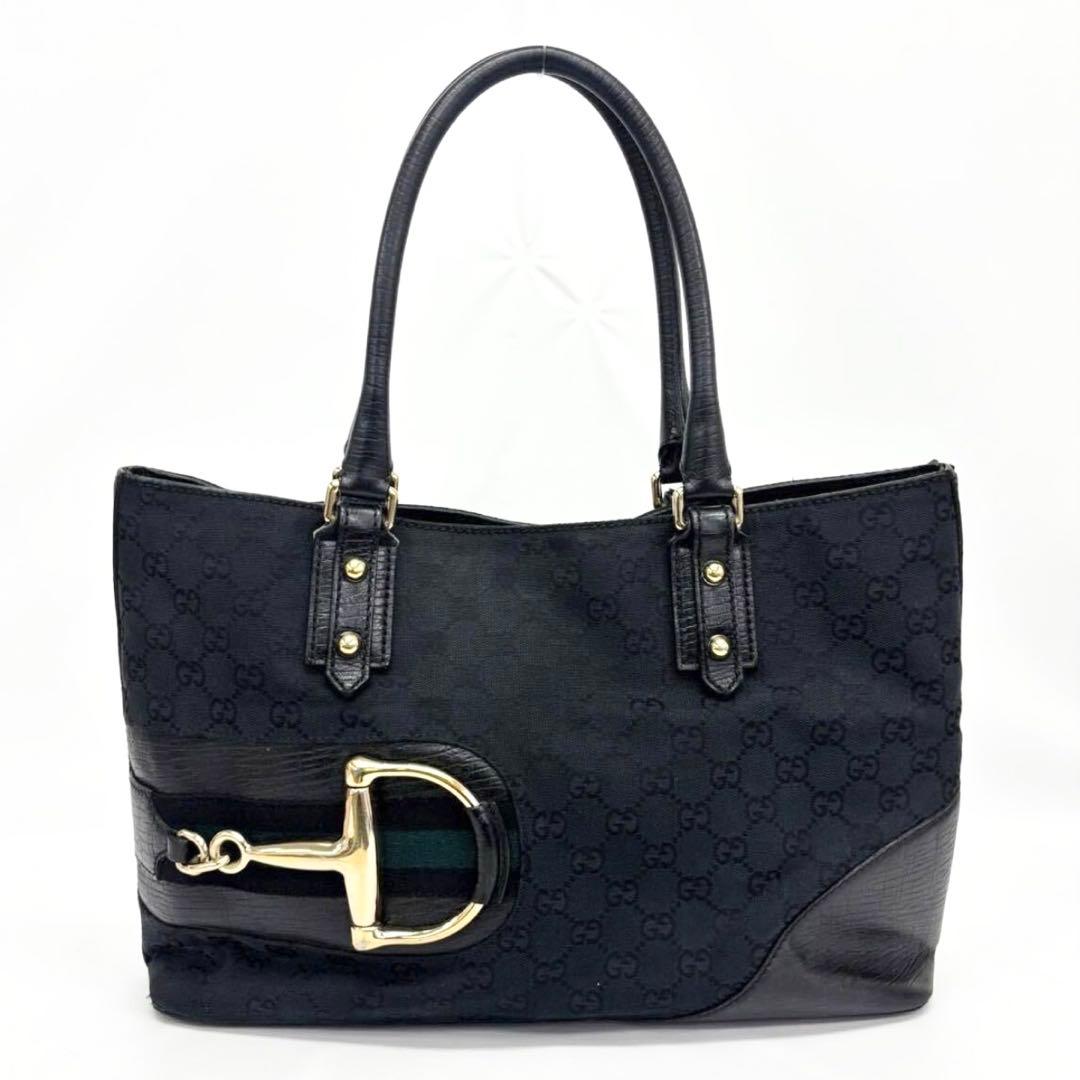 GUCCI グッチ　トートバッグ　ハンドバッグ　GGキャンバス