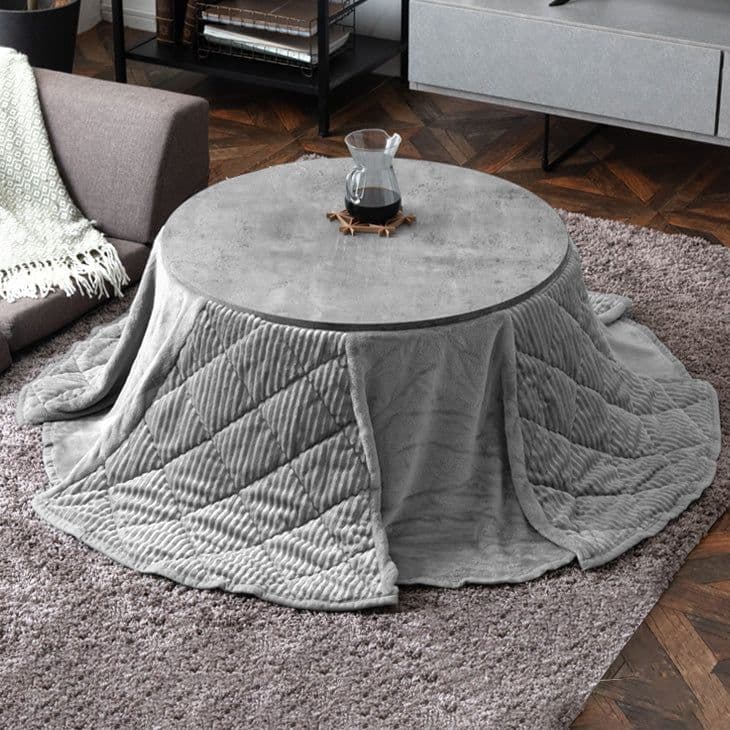 こたつ☆石目調☆掛布団付き