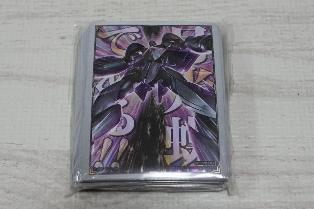 新品未開封　ガンダムウォーネグザ　スリーブ　ターンX　月光蝶である！！