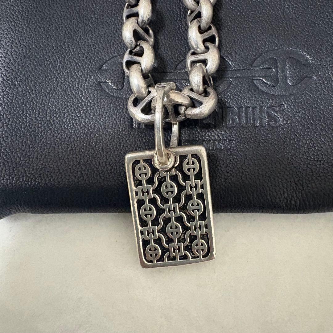 HOORSENBUHS ホーセンブース レクタングルレース シルバー ペンダント