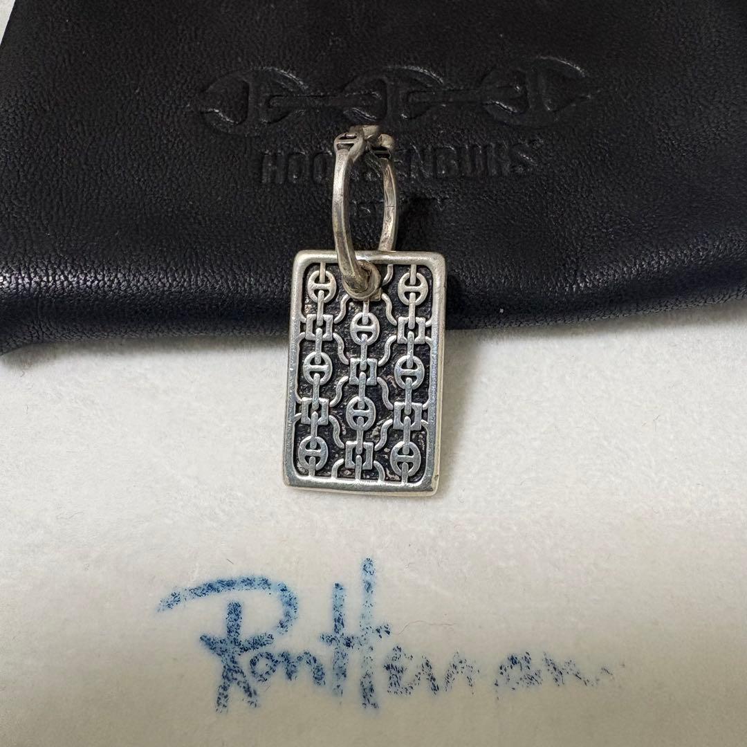 HOORSENBUHS ホーセンブース レクタングルレース シルバー ペンダント