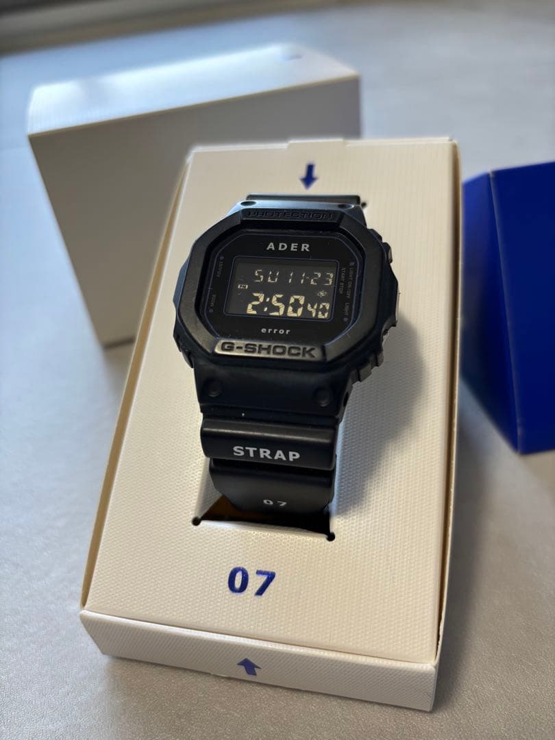 ADER ERROR G-SHOCK ADER 07 ブラック 腕時計