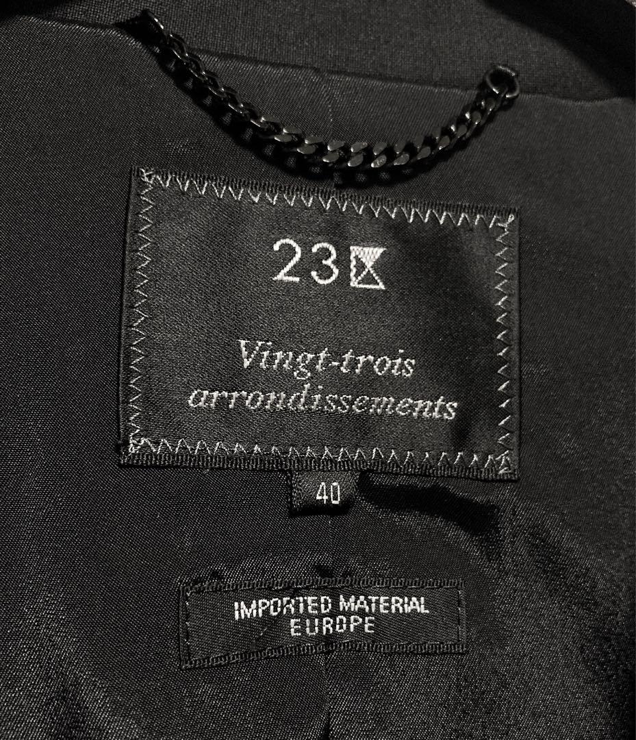 美品 23区 セットアップ パンツスーツ テーラード ひとつボタン size40