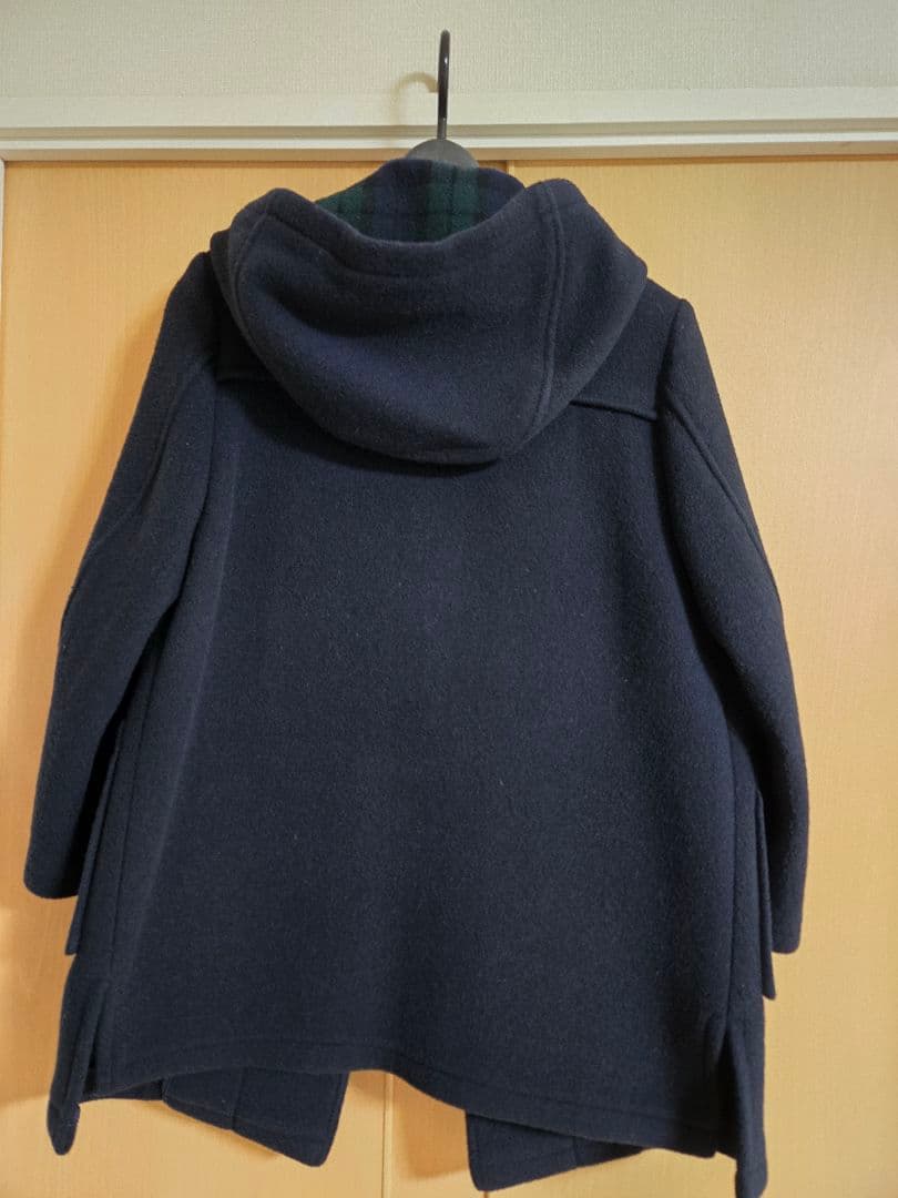yf　★美品★familiar ダッフルコート 130濃紺