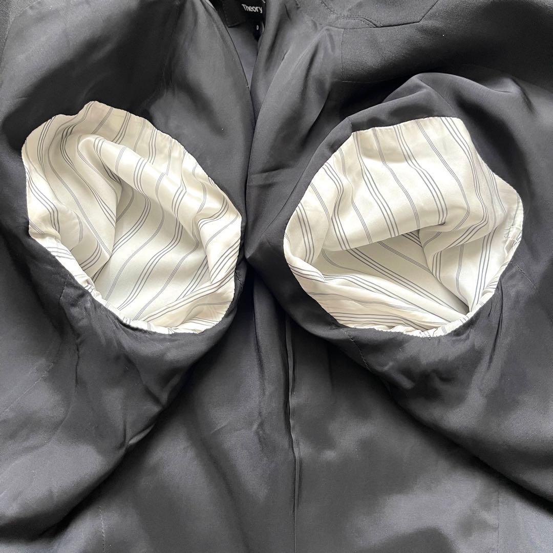 Theory レディース セットアップスーツ ジャケット パンツ 黒 XS