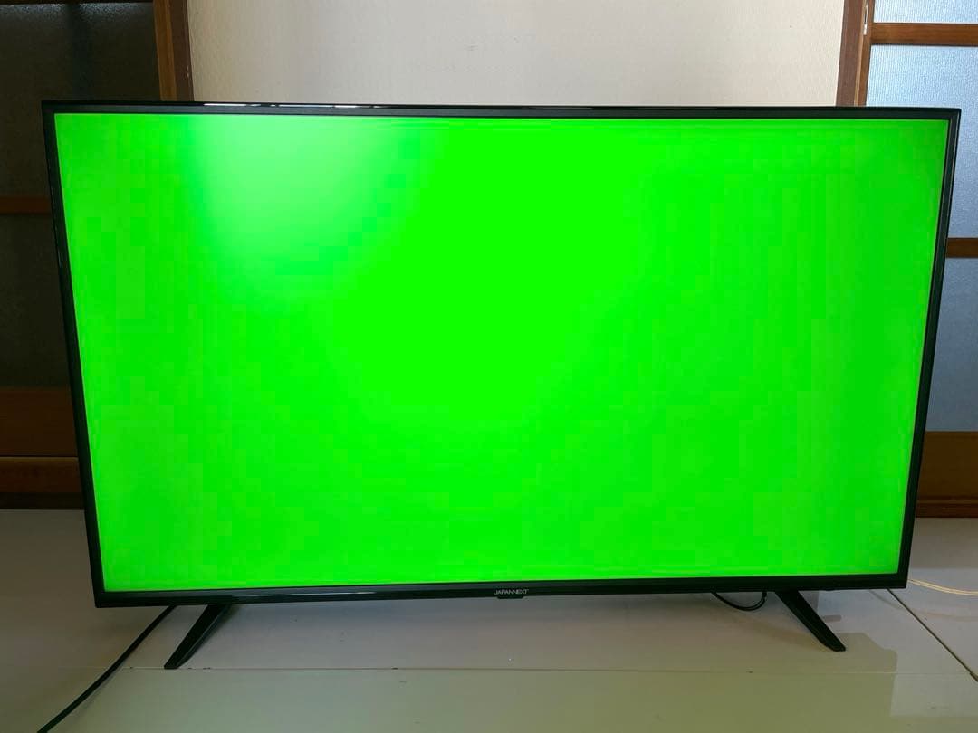 【中古傷なし】JAPANNEXT43インチ4KモニターJN-VT4300UHDR