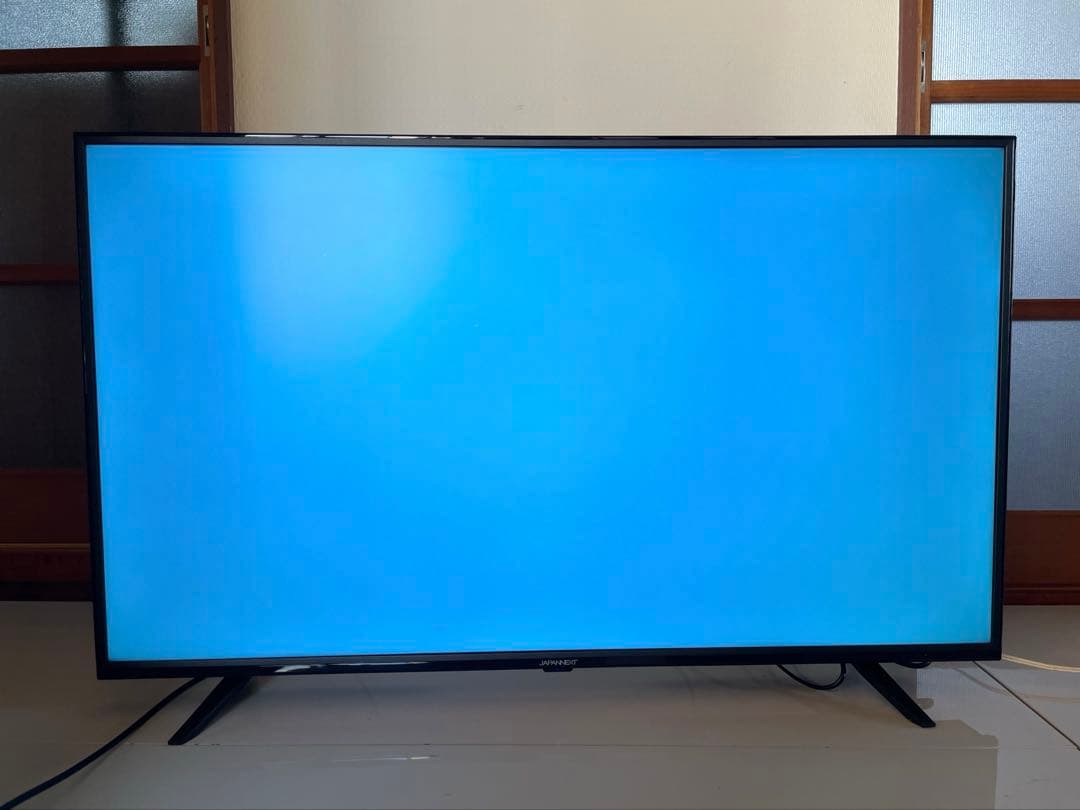 【中古傷なし】JAPANNEXT43インチ4KモニターJN-VT4300UHDR