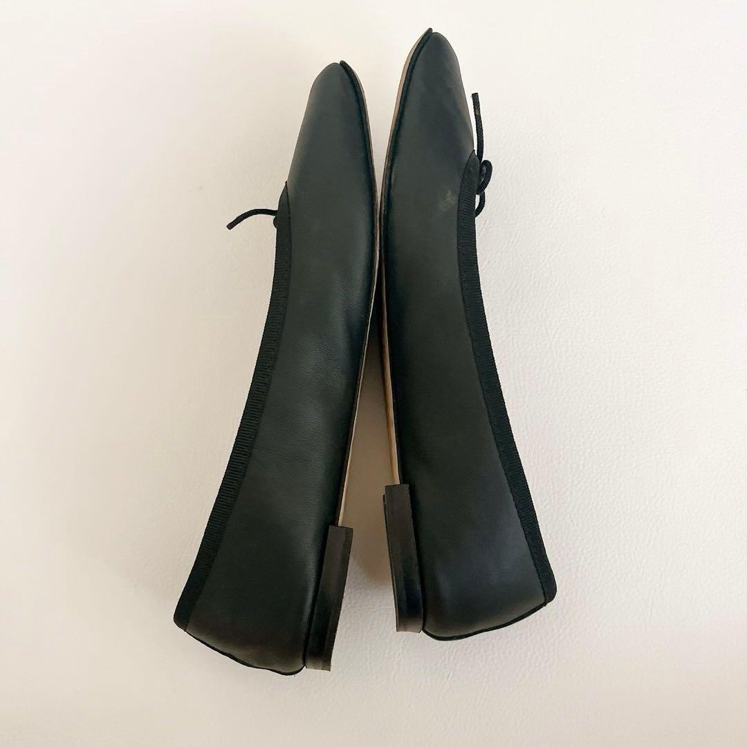 repetto　箱&保存袋付き　レザー　バレエシューズ　フラットパンプス