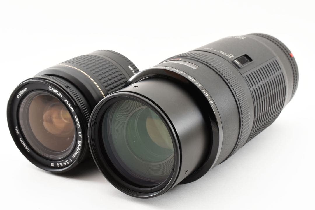 デジタル一眼レフカメラ/Canon kiss X10標準&望遠ダブルレンズセット