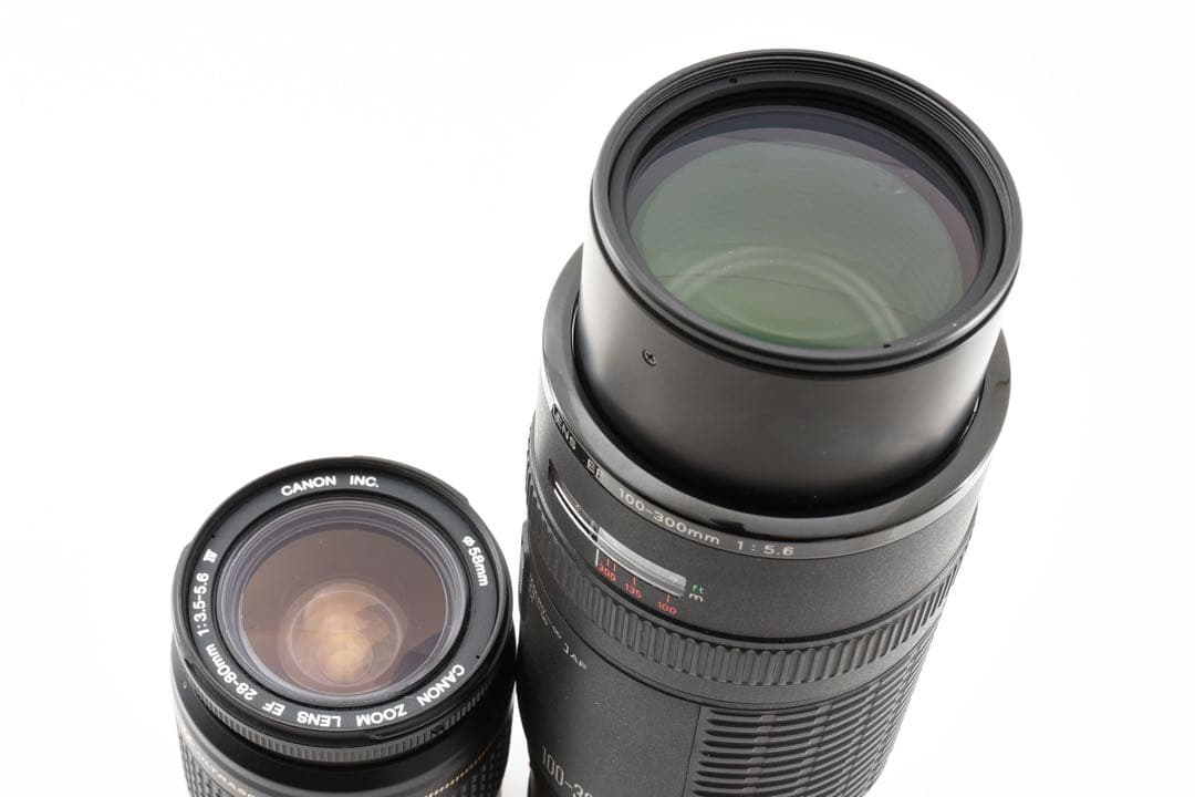 デジタル一眼レフカメラ/Canon kiss X10標準&望遠ダブルレンズセット