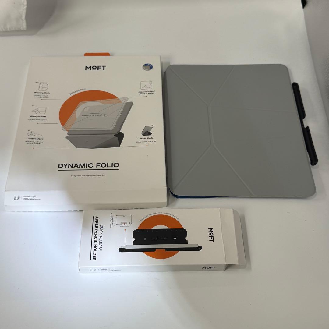 MOFTダイナミックフォリオとペンスロット m4 ipad pro13inch用