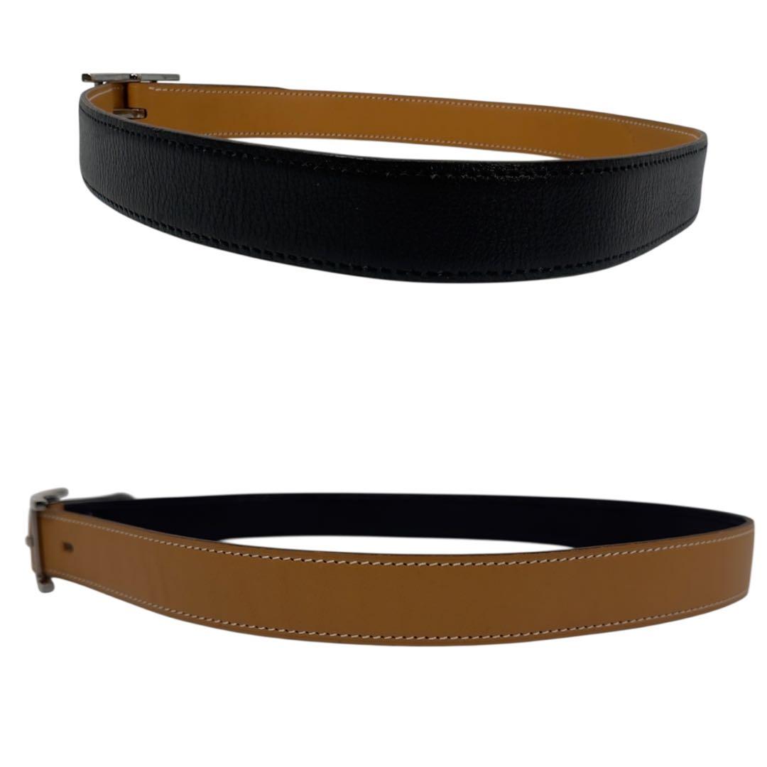 エルメス レザー アピ ベルト 表記サイズ:75