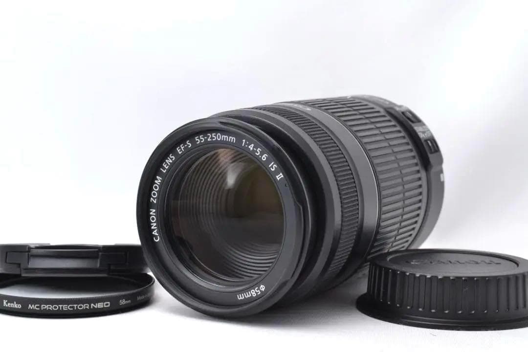 ■ 美品 ■ キャノン Canon EF-S 55-250mm IS Ⅱ 望遠