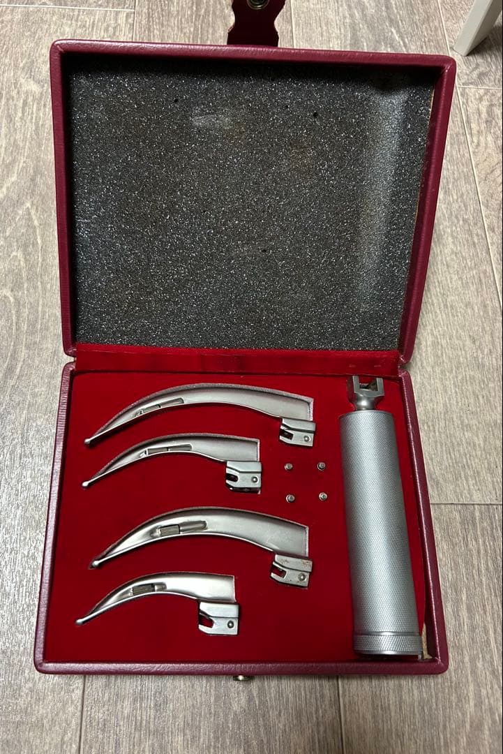 喉頭鏡セット　未使用品