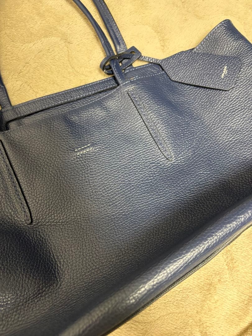 元値40700円未使用級✨️HMAEN アエナフルレザーバッグ 牛革　ロビン S