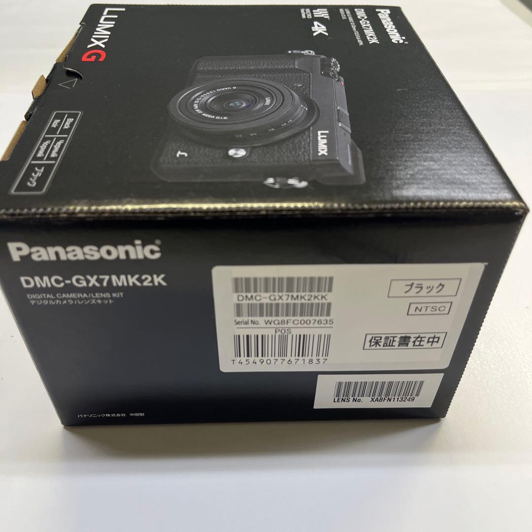 PanasonicLUMIX DMC-GX7MK2K K標準ズームレンズキット