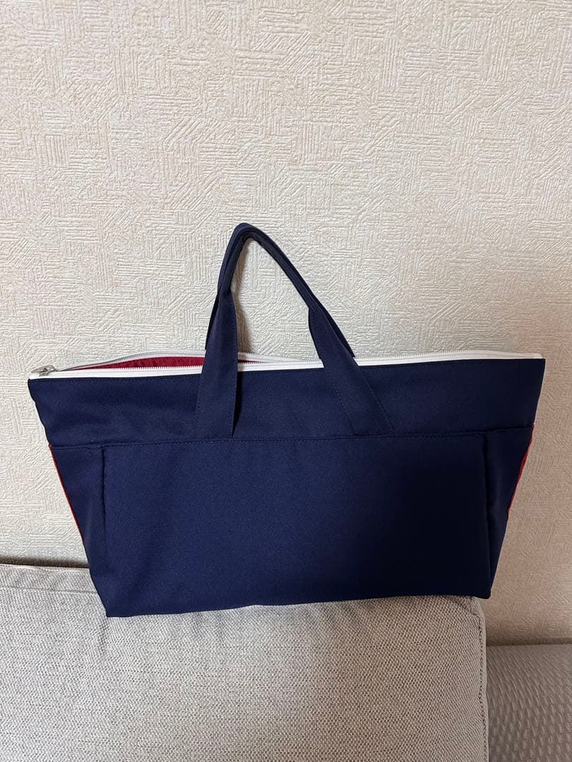 【美品】familiar ファミリア　2wayバッグ　おむつバッグ