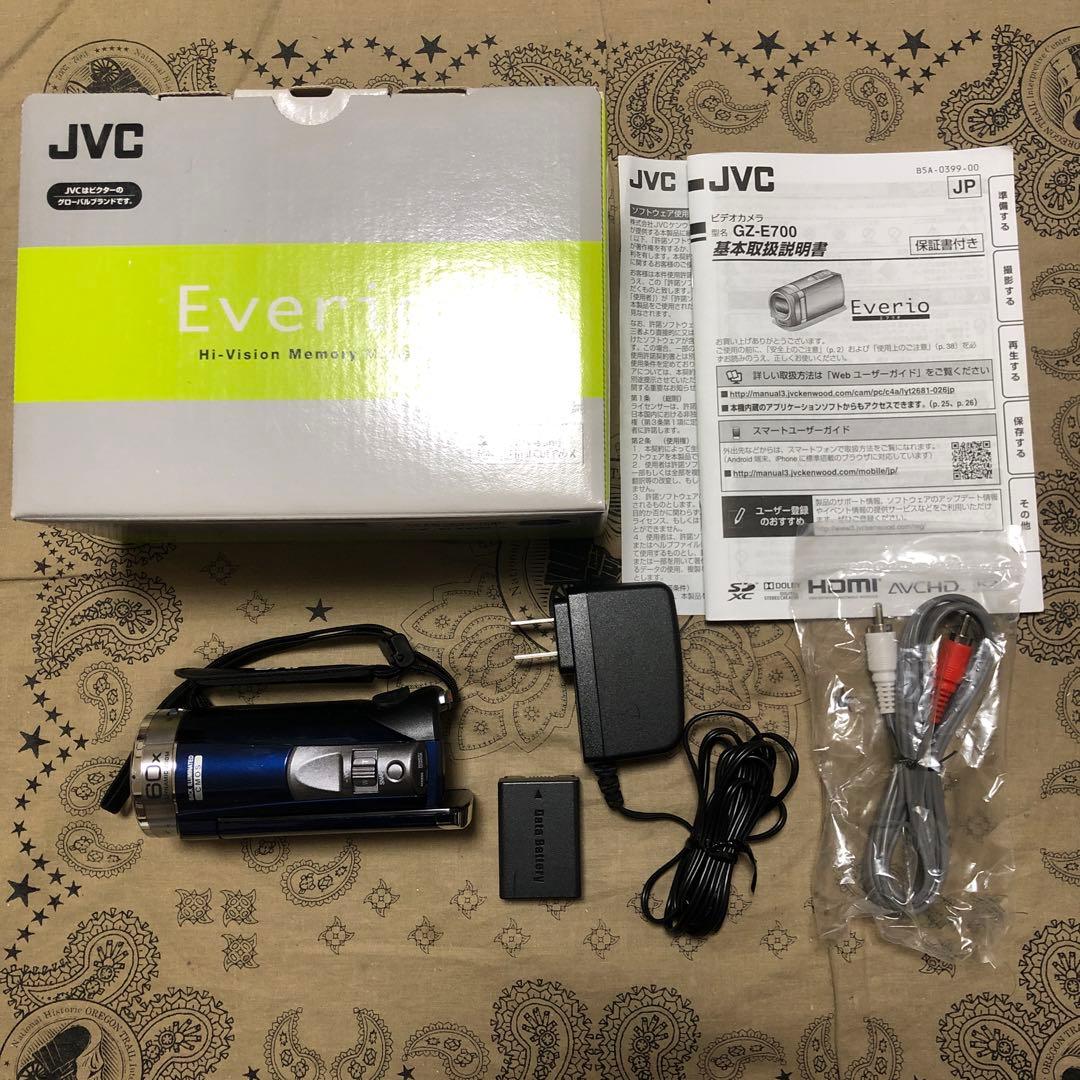完品 JVC Everio GZ-E700 ビデオカメラ